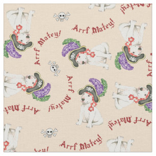 Bull Terrier Pirat Tyg