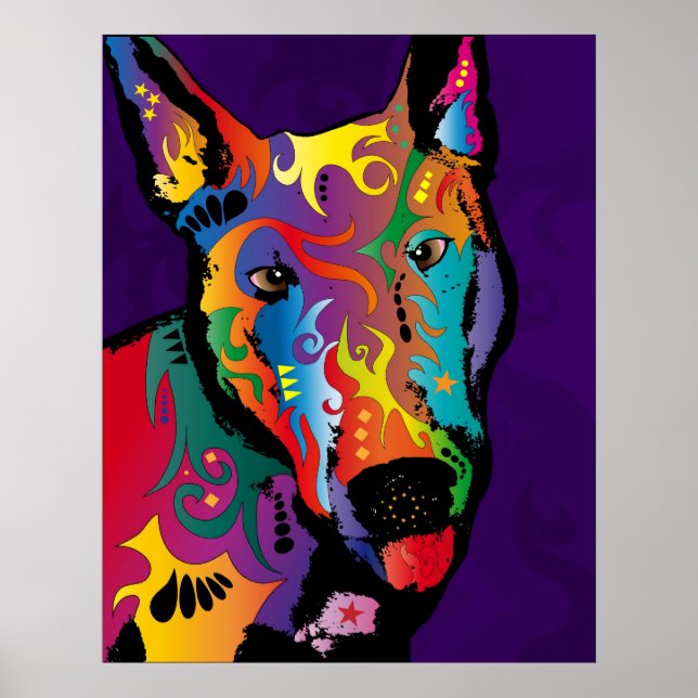 Bull Terrier Poster (Framsidan)