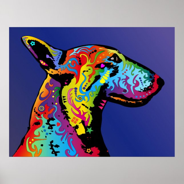 Bull Terrier Poster (Framsidan)