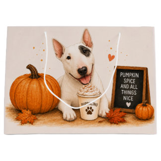 Bull Terrier Pumpkin Spice Kaffe