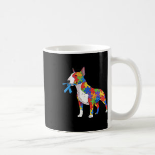 Bull Terrier Puzzle Autism Awareness Autistic Wome Kaffemugg