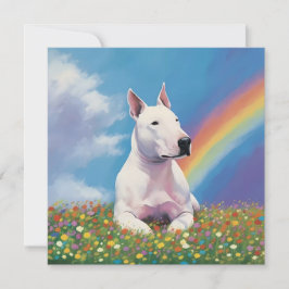 Bull Terrier Rainbow Bridge Bully Anpassningsbar H
