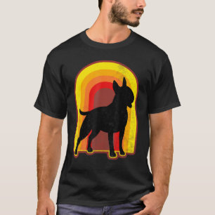 Bull Terrier Shirt Vintage Retro Bull Hund Terrier T