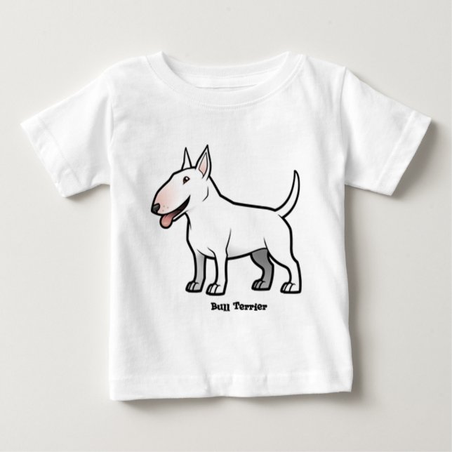 Bull Terrier T-shirt (Framsida)