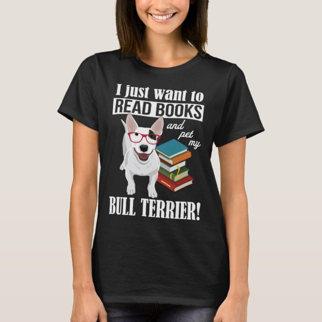 Bull Terrier   T Shirt (Framsida)