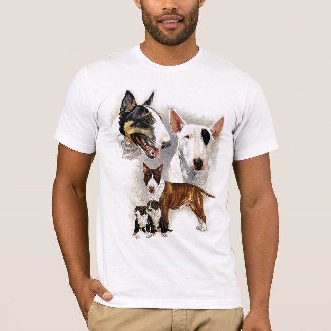 Bull Terrier Tee Shirt (Framsida)