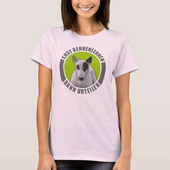 Bull Terrier Tee Shirt (Framsida)