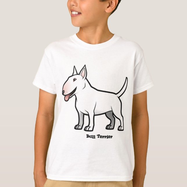 Bull Terrier Tee Shirt (Framsida)