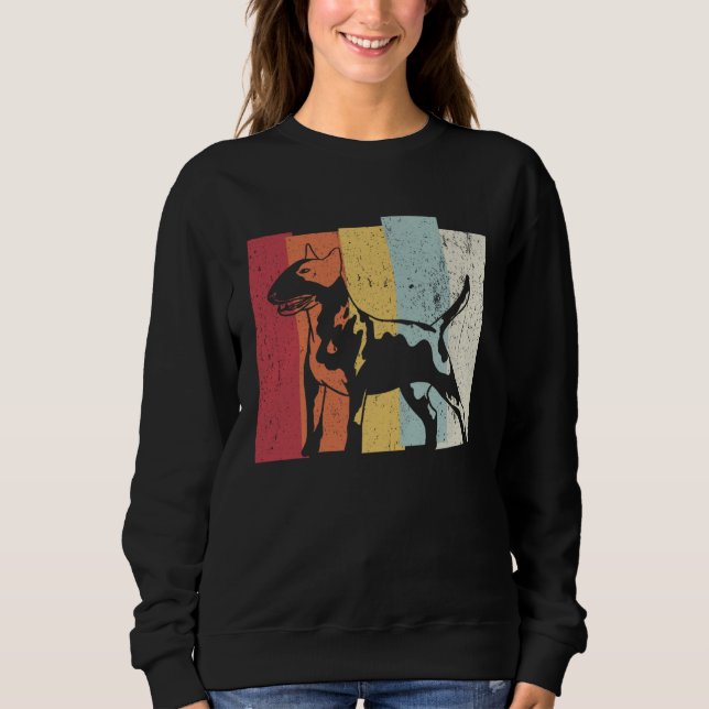 Bull terrier walk t shirt (Framsida)