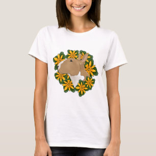 Bull Terriers är ömtåliga blommor T Shirt