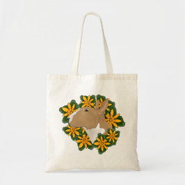 Bull Terriers är ömtåliga blommor Tygkasse