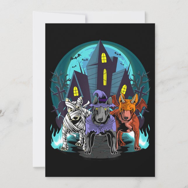 Bull Terriers Mummy Witch Beagle Halloween Gift (Framsida)