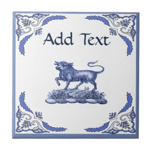 Bull Tile, Dutch look, Personalize Kakelplatta
