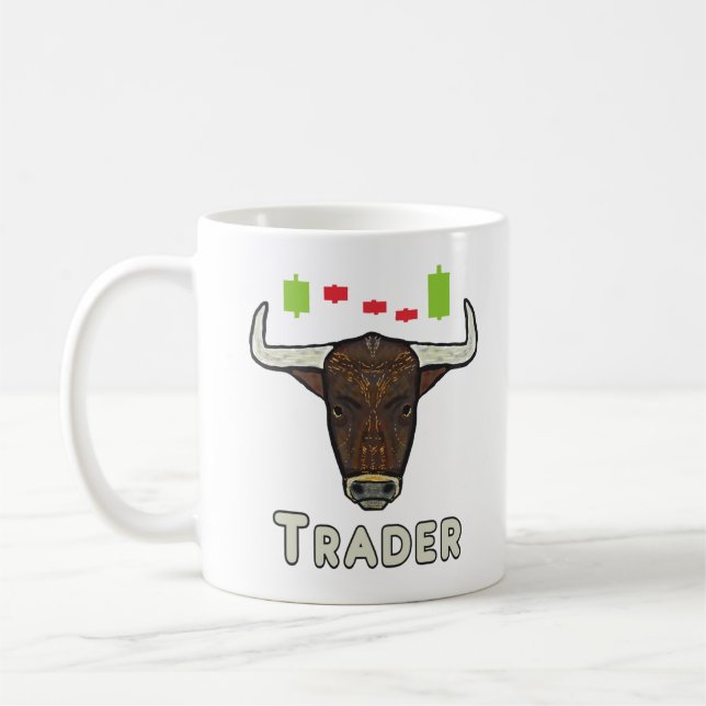 Bull Trader Kaffemugg (Vänster)
