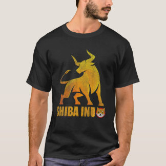 Bull Trend Shiba Inu Coin Crypto Token Cryptocurre T Shirt