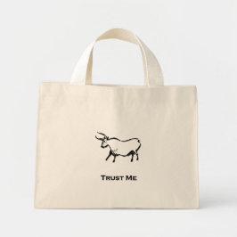 Bull Trust Me Black Mini Tygkasse