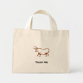 Bull Trust Me Brown Mini Tygkasse