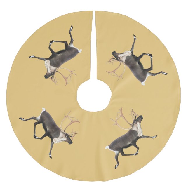 Bull Västindiou Julgransmatta Borstad Polyester (Framsidan)