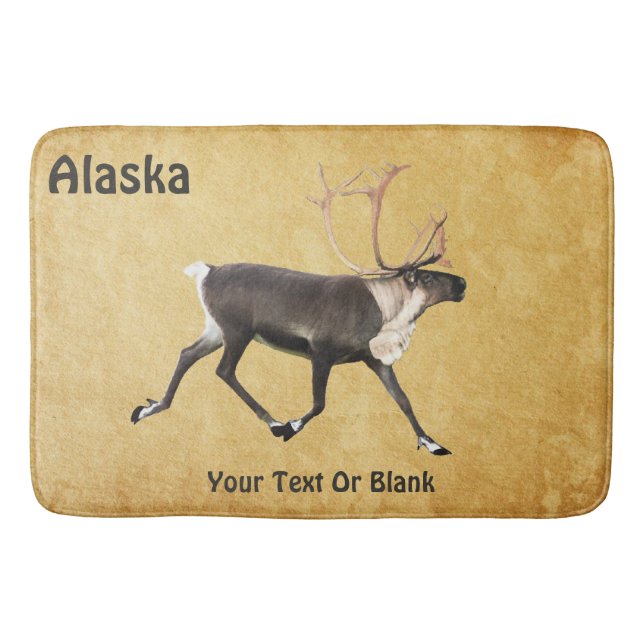 Bull Västindiou på gammal Papper Badrumsmatta (Framsidan)