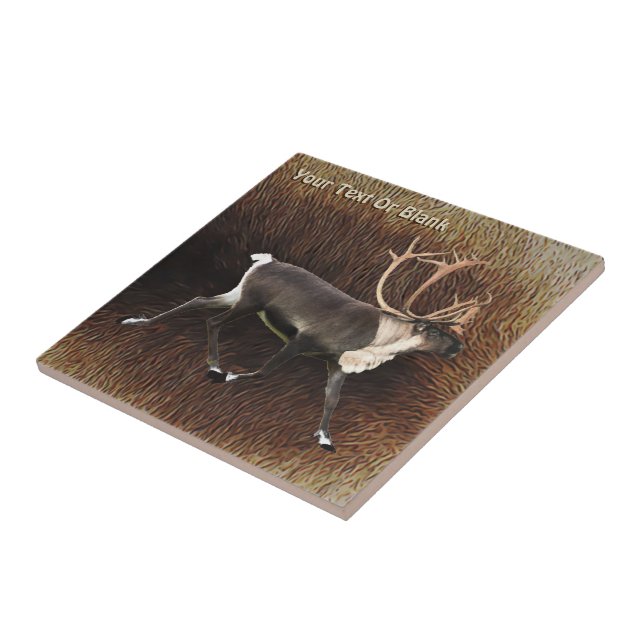 Bull Västindiou (renare) Kakelplatta (Sidan)