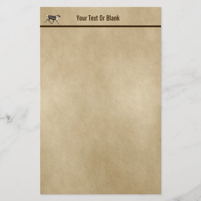 Bull Västindiou (renare) på gammal Papper (Framsida)