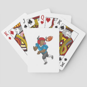 Bull vid fotbollssportar casinokort