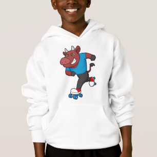 Bull vid Inline-skridskor med rullskridskor T Shirt