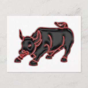 Bull Vykort