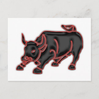 Bull Vykort