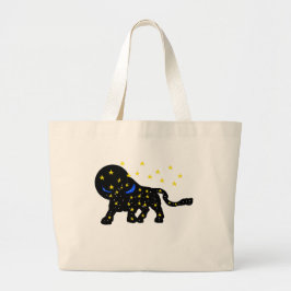 Bull Zodiac Tote Bag – Strong Sign Energy Gift Jumbo Tygkasse