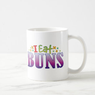 Bullar som jag äter kaffemugg