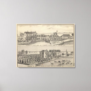 Bullard, Jackson residenties Canvastryck