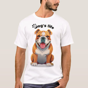 Bulldog älskarens konst � Perfekt för skjortor och T Shirt