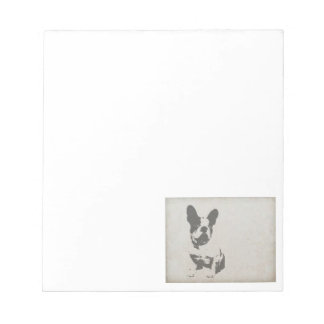 Bulldog-Anteckningsblock Anteckningsblock