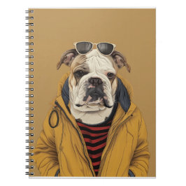 Bulldog Anteckningsbok