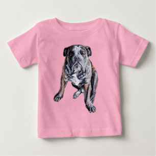 Bulldog Art Shirt Baby Bulldog T-Shirts & OneSubar