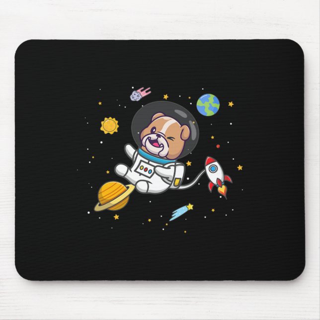 Bulldog Astronaut Musmatta (Framsidan)