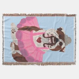 Bulldog Ballerina Filt