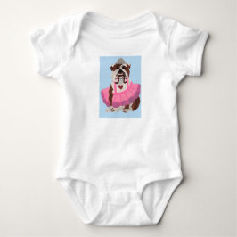 Bulldog Ballerina T Shirt