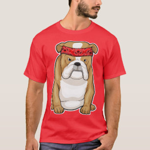 Bulldog Bandana T Shirt