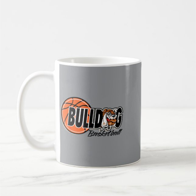 Bulldog Baseboll Kaffemugg (Vänster)