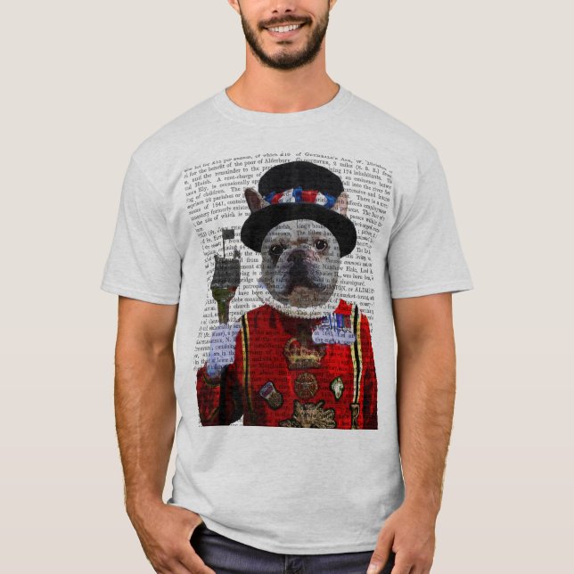 Bulldog Beefeater T Shirt (Framsida)