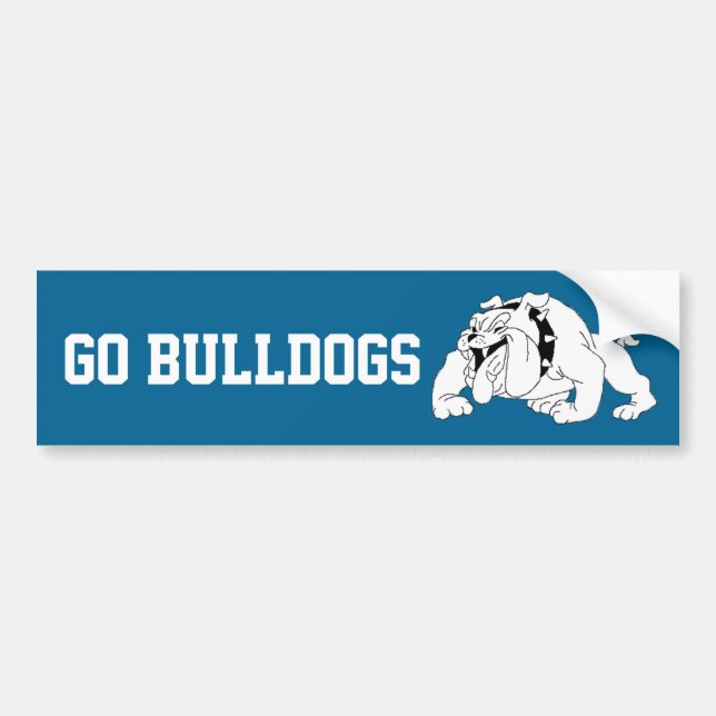 Bulldog Bildekal (Framsidan)