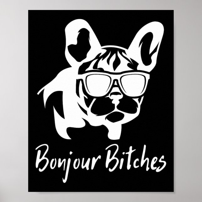Bulldog Bonjour Es Poster (Framsidan)
