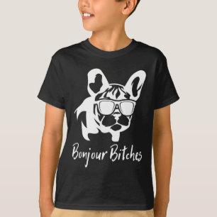 Bulldog Bonjour Es T Shirt