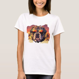 Bulldog Boss Lady T Shirt
