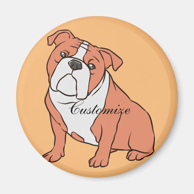 Bulldog Breed Thunder_Cove Magnet (Framsidan)
