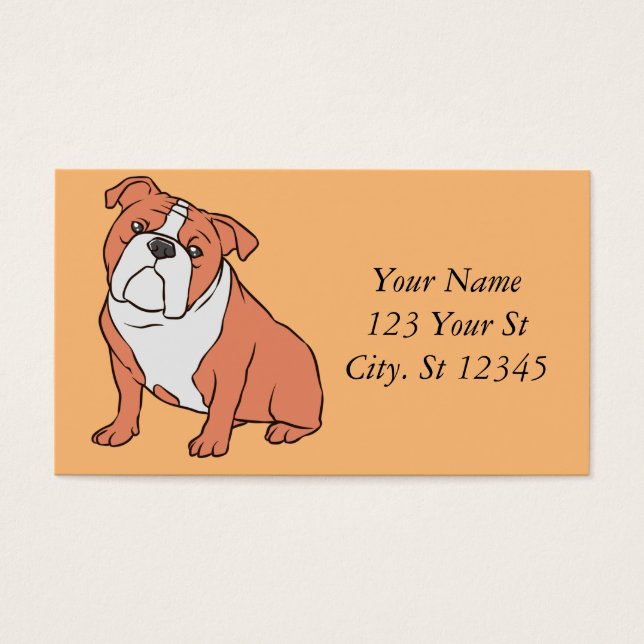 Bulldog Breed Thunder_Cove Visitkort (Framsidan)