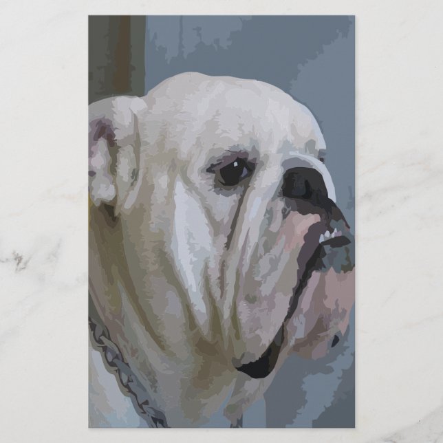 bulldog brevpapper (Framsida)