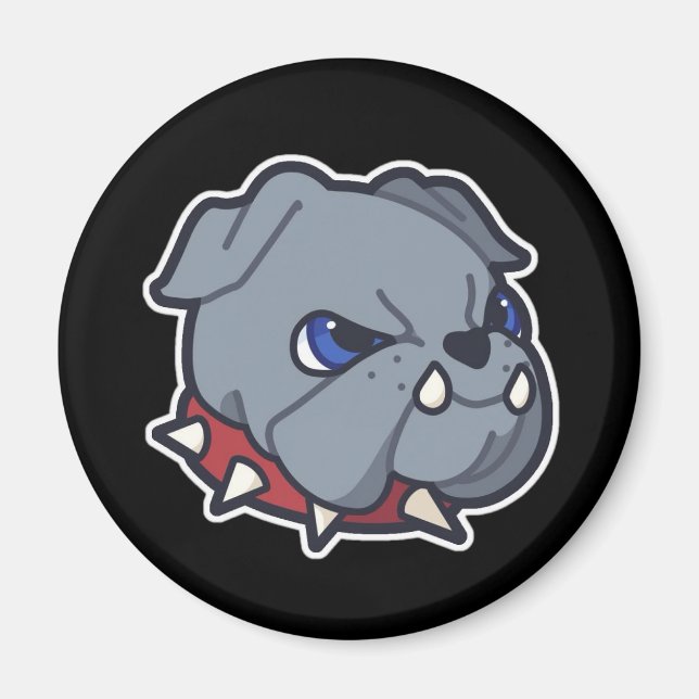 Bulldog-brytningsmagnet Magnet (Framsidan)